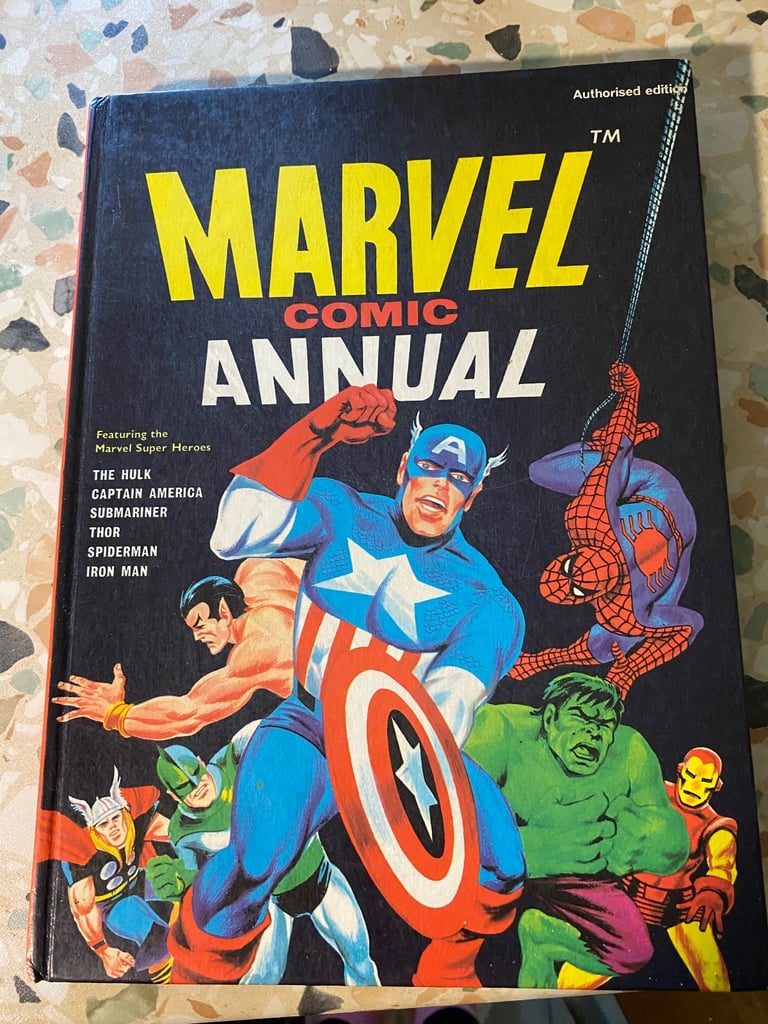image for Marvel comic annual 1969