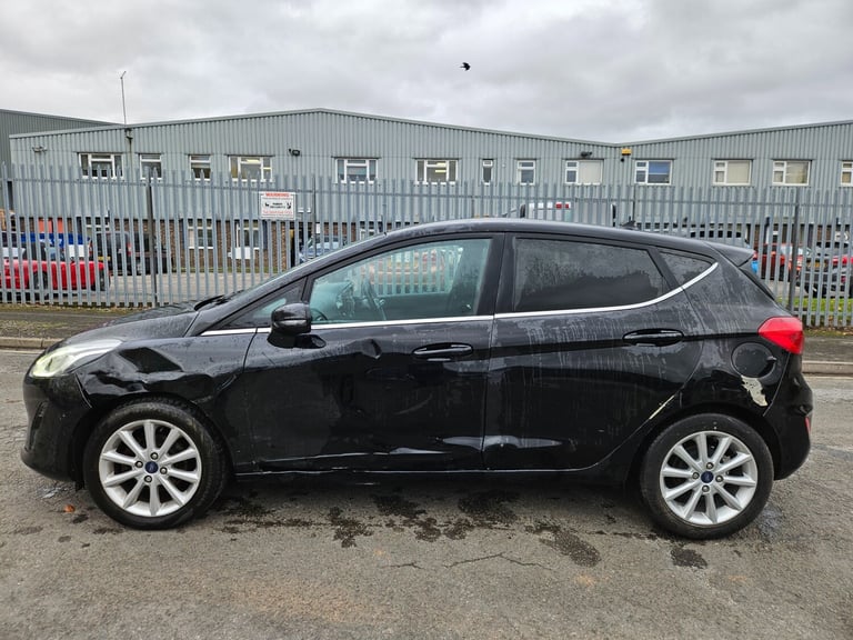 2019 69 FORD FIESTA 1.0 EcoBoost Titanium Black 5dr Damaged Salvage