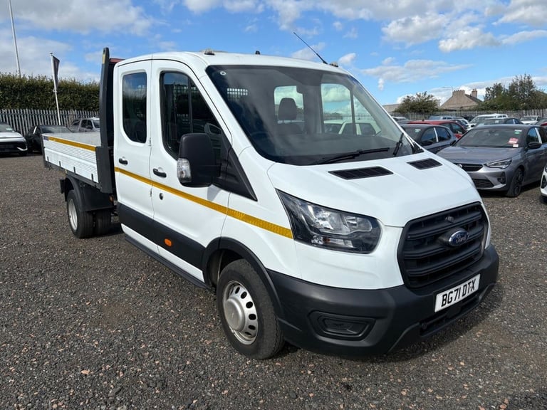 2021 Ford Transit 2.0 350 EcoBlue Leader Tipper Double Cab 4dr Diesel Manual RWD L3 Euro 6 (s Tip...