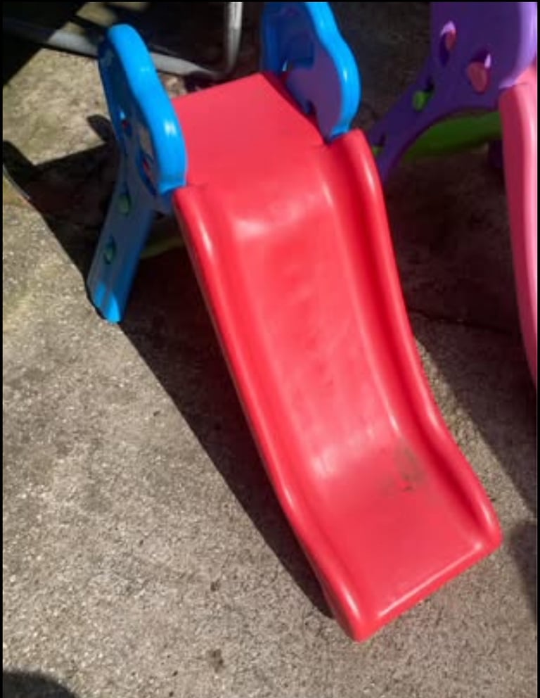 Baby / toddler garden slides folding fold up girls boys nursery