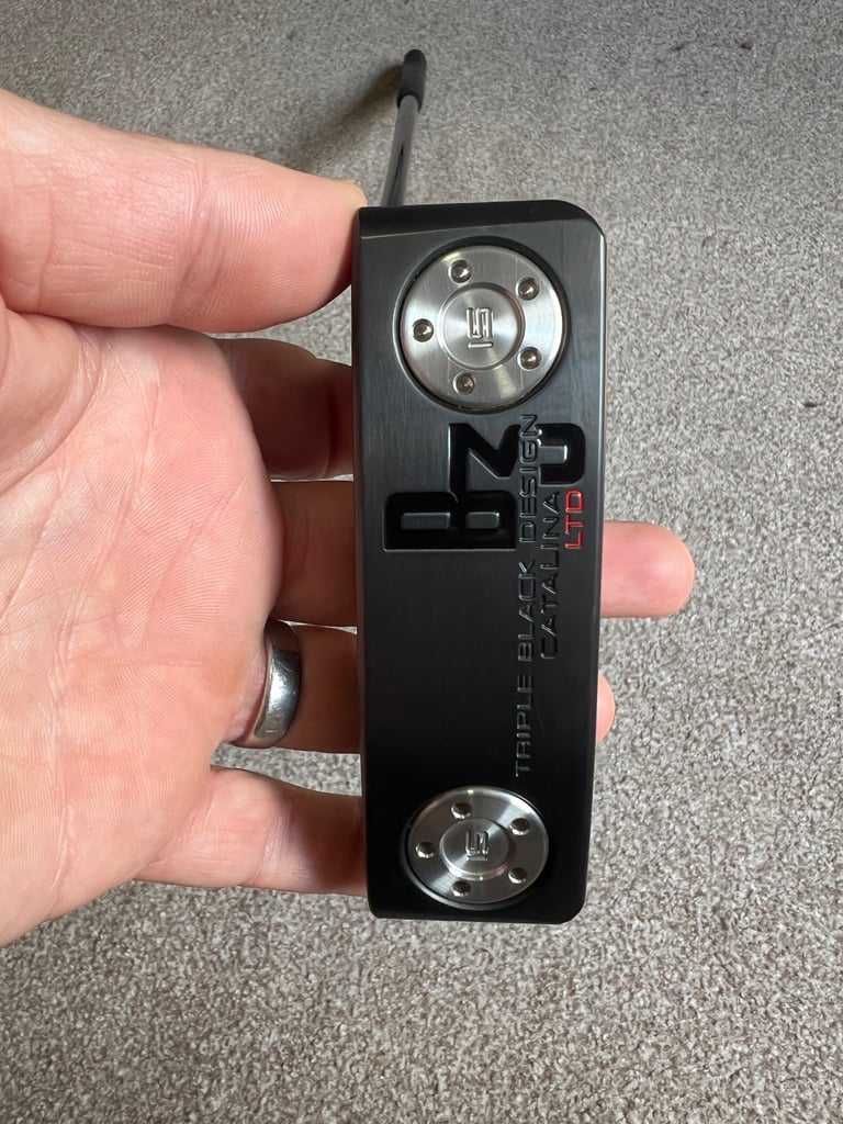Scotty Cameron B3 triple black catalina putter