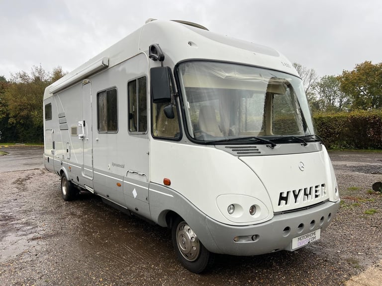 image for Hymer S820, A Class, 4 Berth, Rear Fixed Bed, Drop Down Bed, Sports Garage