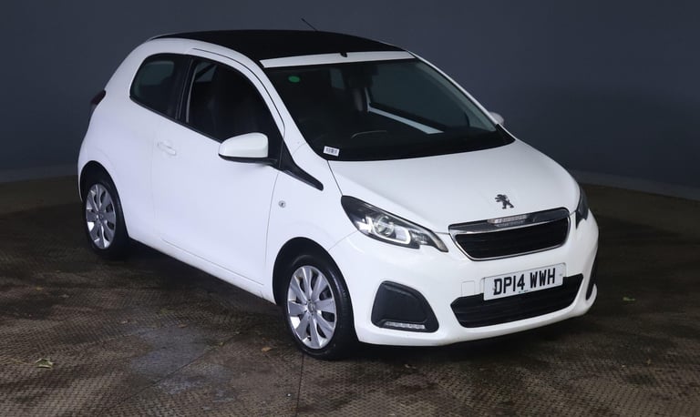 2014 Peugeot 108 1.0 VTi Active Top! Euro 5 3dr Euro 5 HATCHBACK Petrol Manual