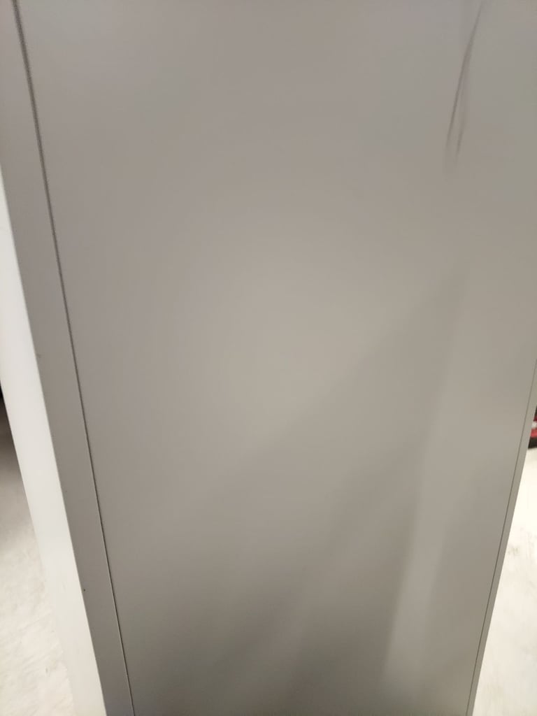 Bisley grey two door storage cabinet 