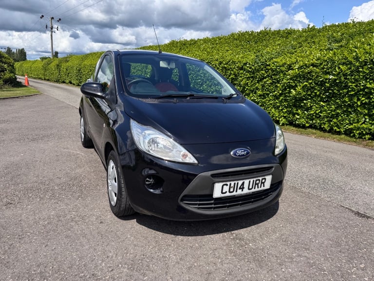 Ford KA 1.2 Edge Manual Black 2014 14 reg