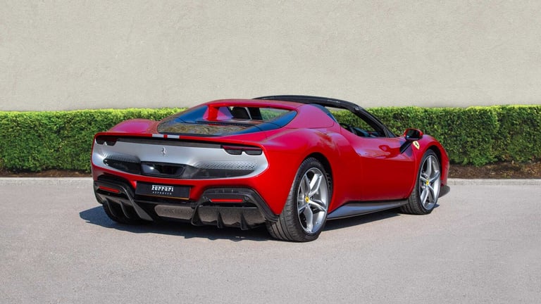 2023 Ferrari 296 GTS 3.0T V6 7.45kWh Spider F1 DCT Euro 6 (s/s) 2dr Convertible Plug-In Hy Automatic