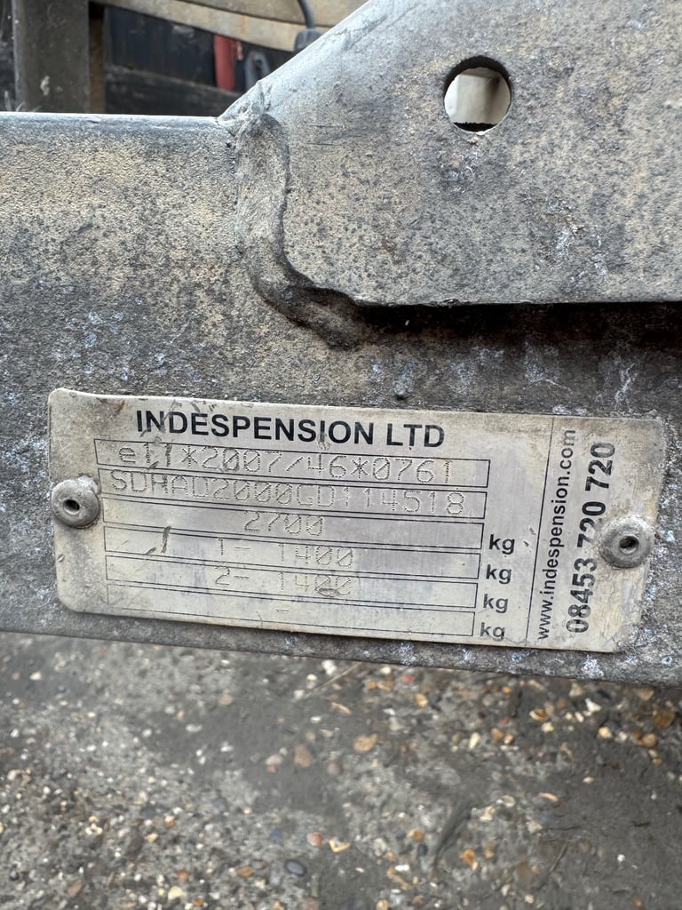 Indespention plant trailer 