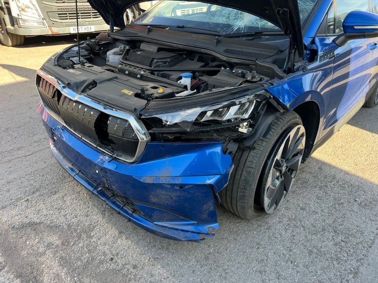 2022 SKODA ENYAQ IV 60 - 62KWH AUTO ELECTRICITY SUV DAMAGED SALVAGE CAT N 