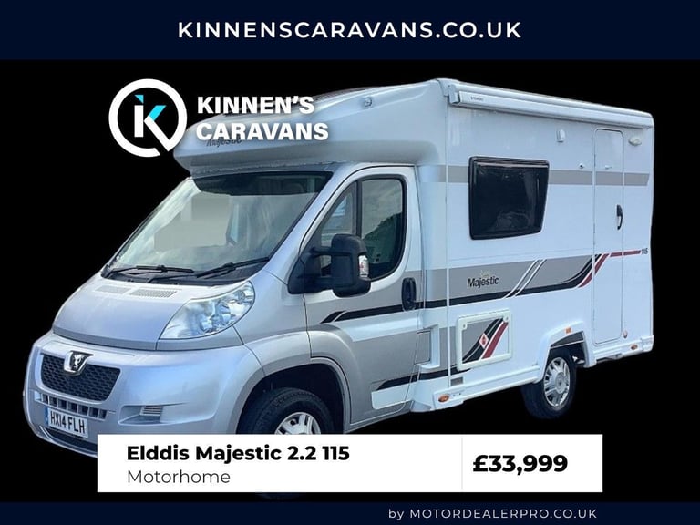 image for 2014 Elddis Majestic 2.2 115 Motorhome