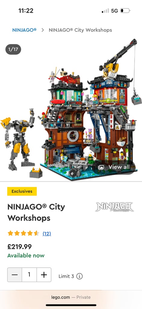 Lego Ninjago Dragons Rising, brand new unopened 