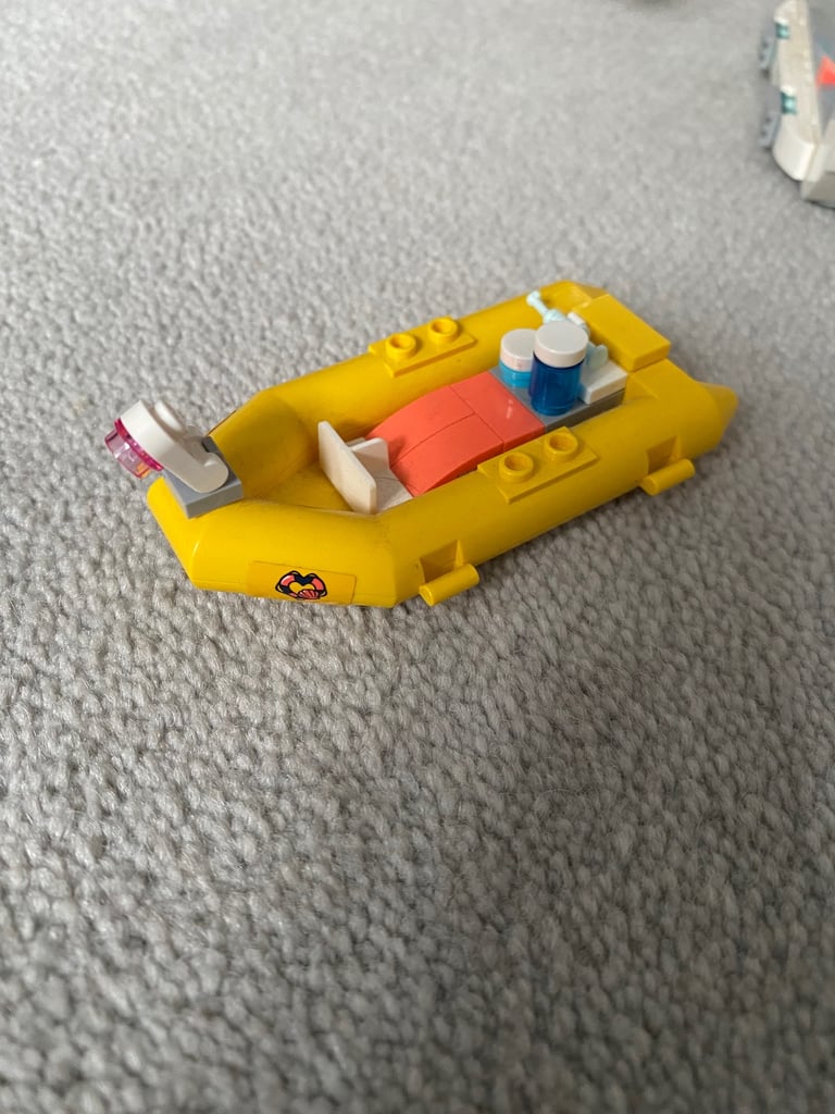 LEGO Friends Rescue Mission Boat 41381 complete, re-bagged, boxed & instructions