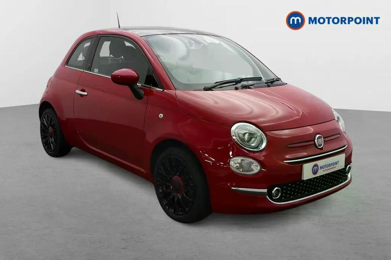 2023 Fiat 500 1.0 Mild Hybrid Red 3dr Hatchback Petrol Manual