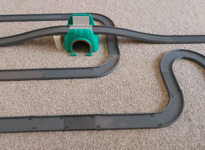 Plastic track for small cars