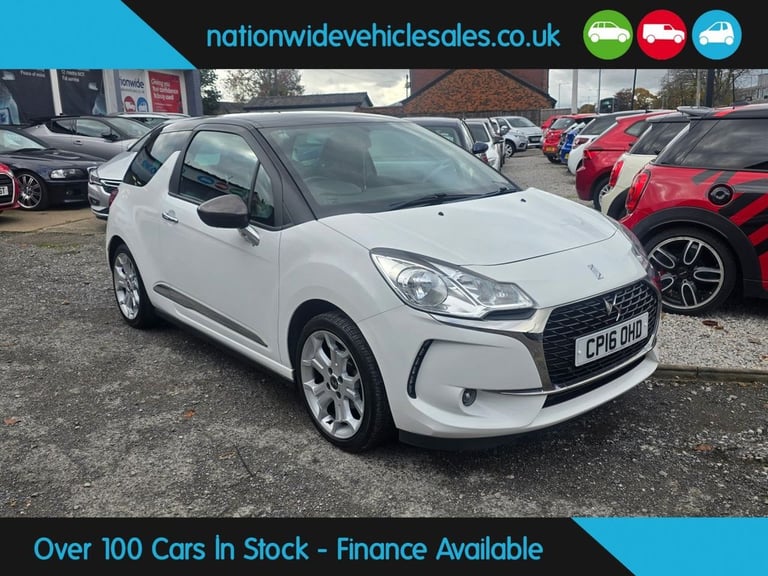 image for 2016 DS Automobiles DS 3 1.6 BlueHDi Elegance 3dr HATCHBACK DIESEL Manual