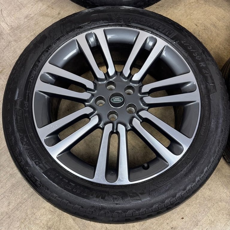 21'' GENUINE RANGE ROVER NEW VOGUE SPORT LAND DISCOVERY WHEELS TYRES ALLOYS L460