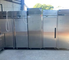 Commercial single door freezers, fridges used for cafe restaurants piz