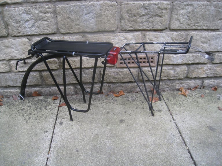 image for 2 pannier racks £10 . tortec / led light 