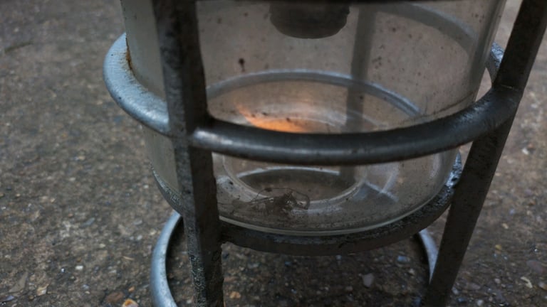 bullfinch gas light lantern handilight propane butane catp fishing sea