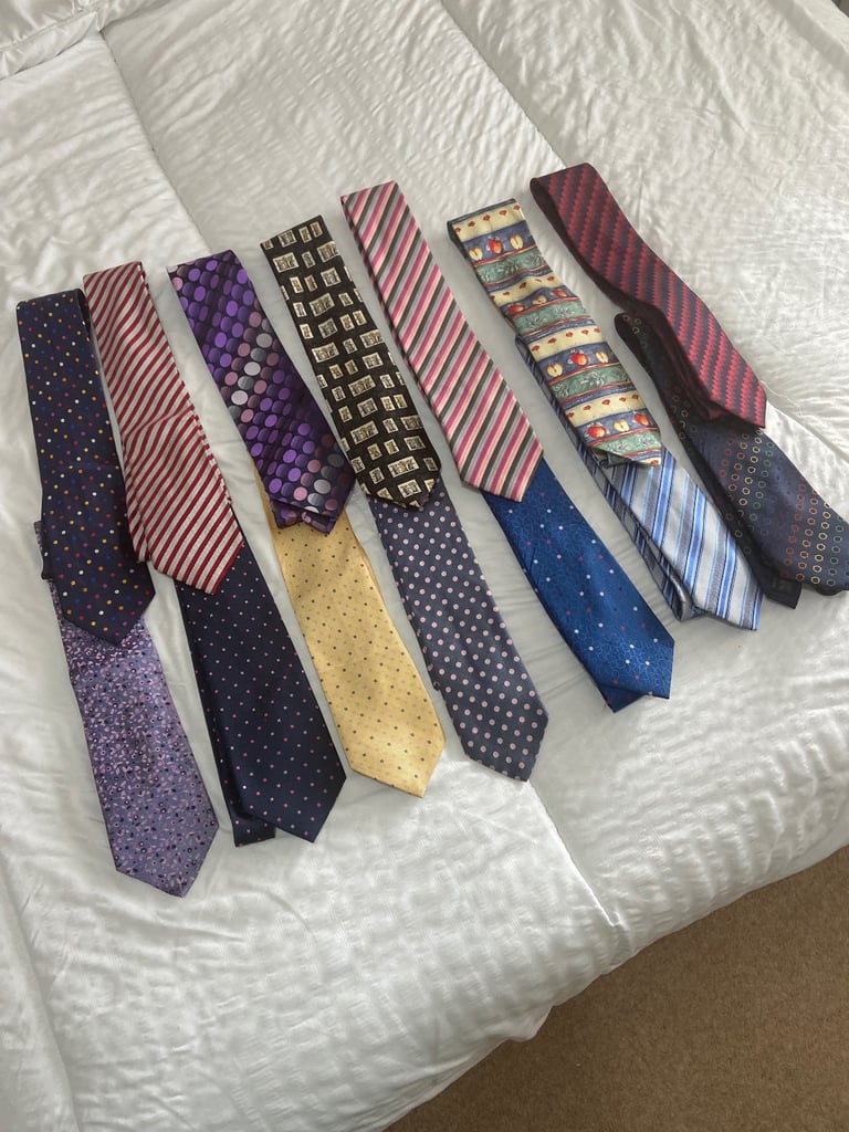 image for Collection Of 14 Mens Ties 