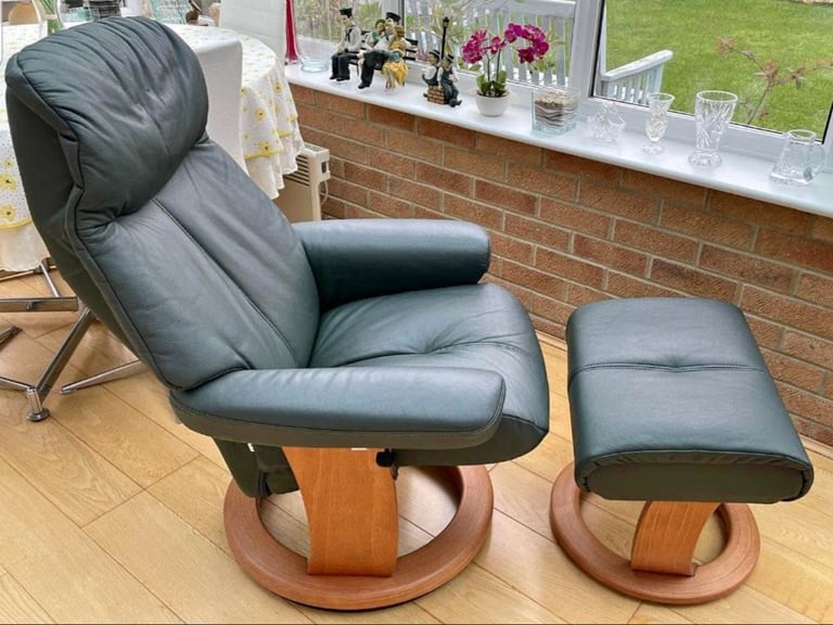 image for Lazy boy recliner and stool