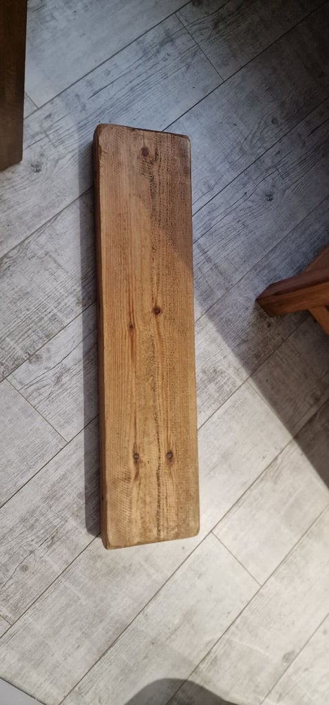 image for Solid oak floating shelves 