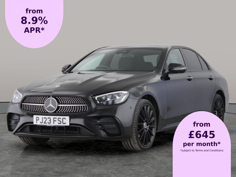 2023 Mercedes-Benz E-Class 2.0 E300dh MHEV AMG Line Night Edition (Premium Plus) Saloon 4dr Diese...