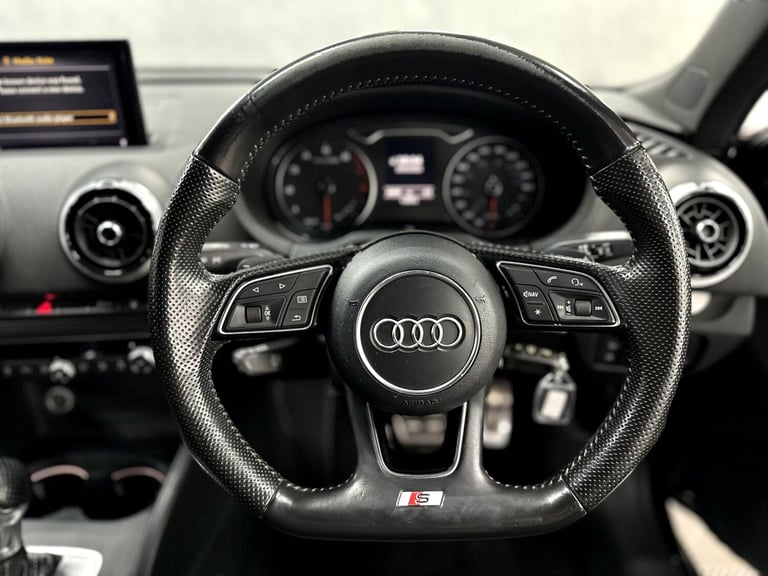 2017 Audi A3 1.4 TFSI Black Edition 5dr S Tronic HATCHBACK Petrol Automatic