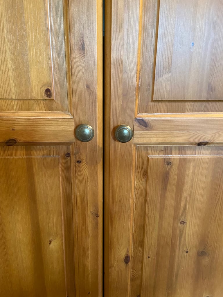 Pine Style Wardrobe 