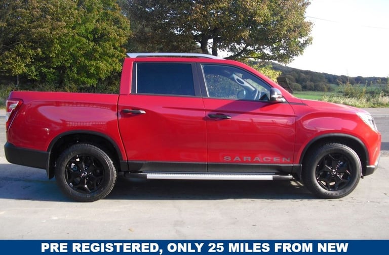 2025 KGM Musso 2.2D Saracen Pickup Double Cab 4dr Diesel Auto 4WD Euro 6 (202 ps) PICKUP Diesel A...