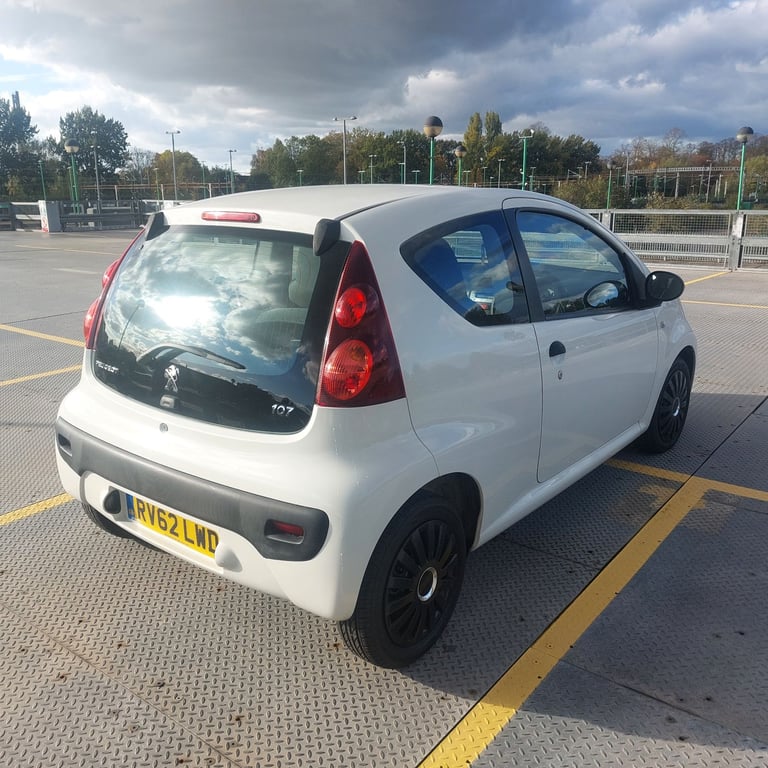 2012/62 PEUGEOT 107 - 998cc - 66k - MOT TO 30th Jan 2026