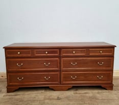 Chest 6 Drawers Tallboy Stag Bedroom Storage Bedroom Six Drawer Chest Used Furniture