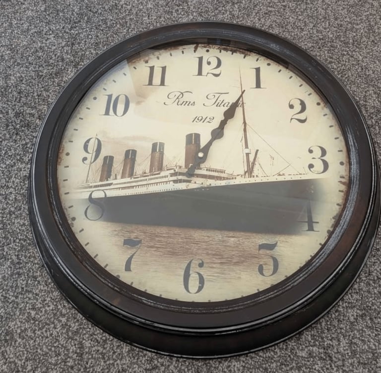 image for Large Titanic Clock for sale