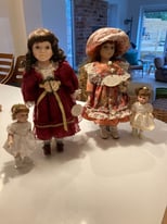 Knightsbridge Collectable Porcelain Dolls
