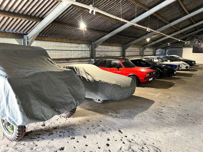 Car storage Indoor Cherished Car & Motorhome Storage/Parking/Care Packages Dore 