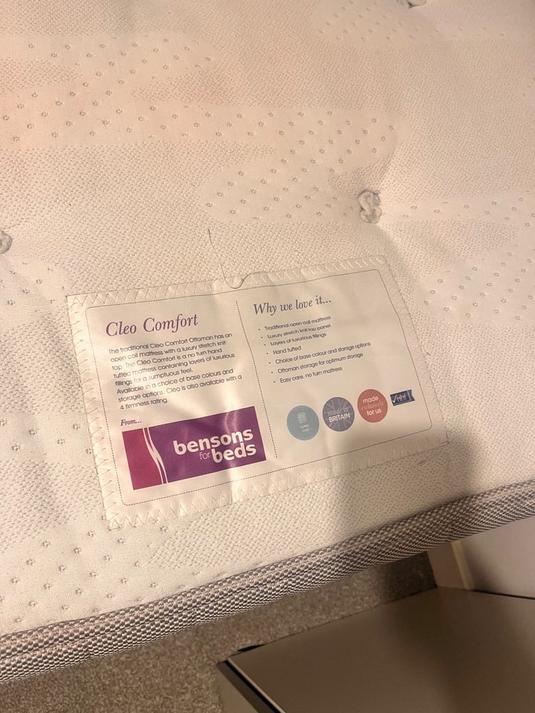 Grey single ottoman bed