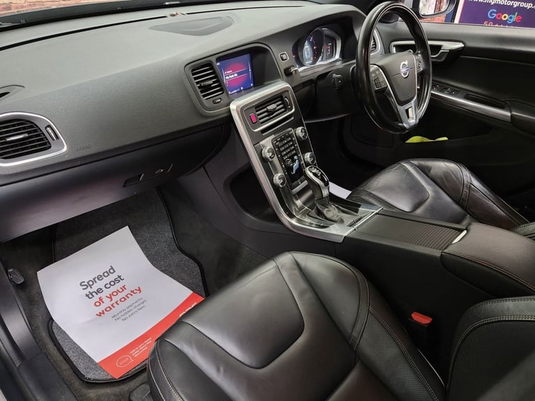 2017 Volvo S60 2.0 D3 R-Design Lux Nav Saloon 4dr Diesel Auto Euro 6 (s/s) (150 ps) Saloon Diesel...