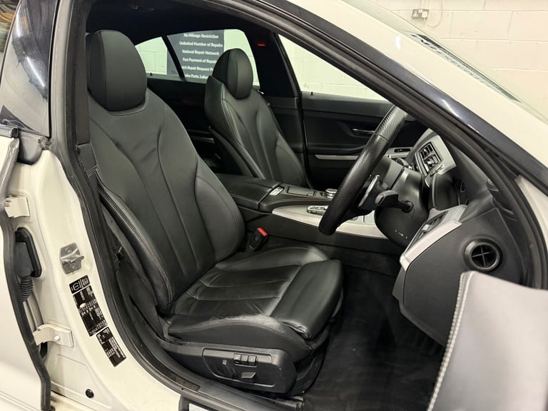 2015 15 BMW 640D M SPORT GRAN COUPE AUTOMATIC 3.0 DIESEL 313BHP WHITE 