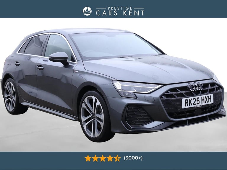 2025 Audi A3 1.5 TFSI 35 S line Sportback 5dr Petrol S Tronic Euro 6 (s/s) (150 ps) HATCHBACK Pet...