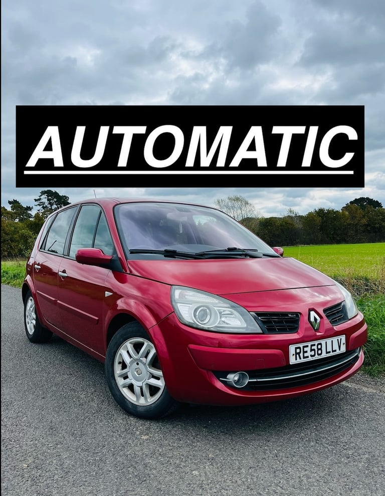 🚗 2008 Renault Scenic Dynamique 2.0L Petrol– Top Spec | ULEZ | Long MOT