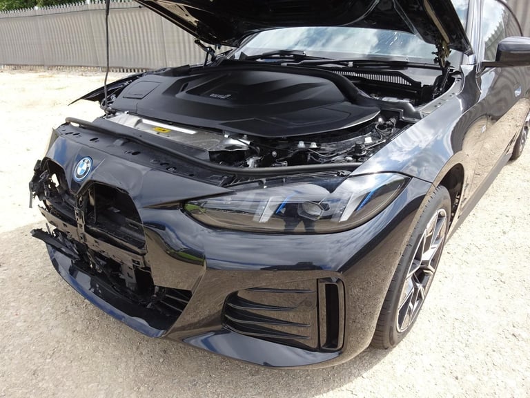 2025 74 REG BMW I4 EDRIVE40 M SPORT ELECTRIC AUTO DAMAGED REPAIRABLE SALVAGE