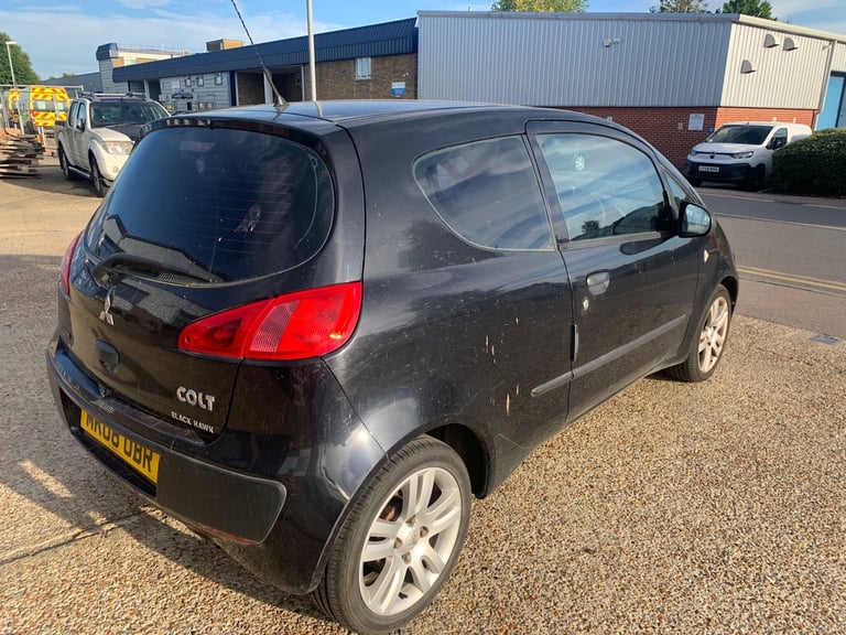 2008 Mitsubishi Colt 1.1 Black Hawk 3dr HATCHBACK Petrol Manual