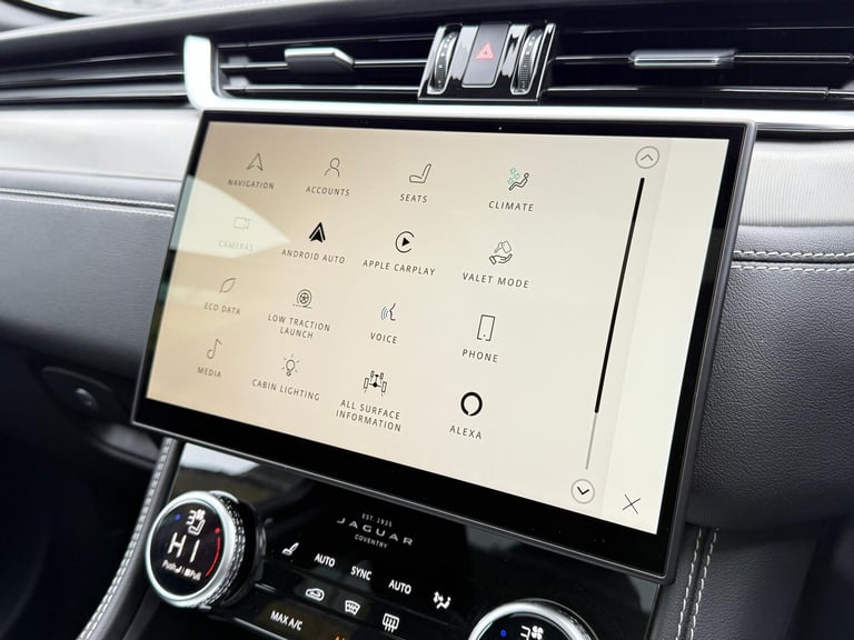 2024 Jaguar F-Pace 2.0 D200 MHEV R-Dynamic SE Black SUV 5dr Diesel Auto AWD Euro 6 (s/s) (204  ES...