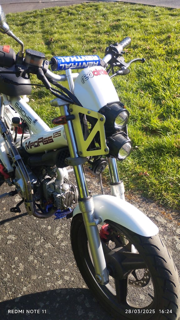 Sachs Madass 125 motorcycle 