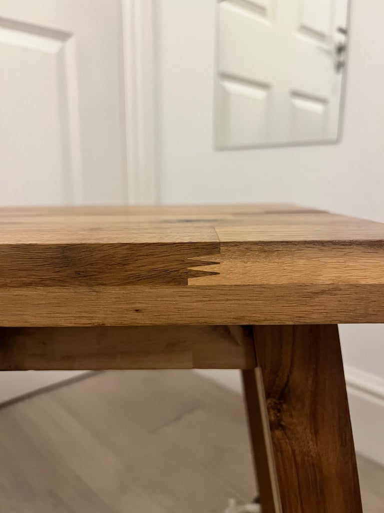 Rare IKEA SKOGSTA Small Bench acacia