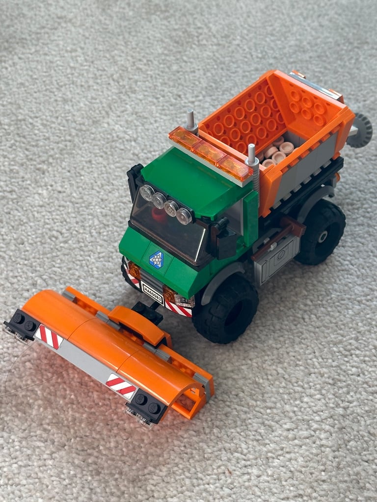 Lego snowplough 