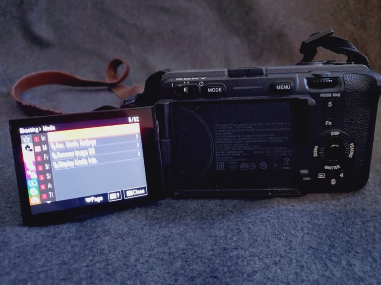 Sony Fx30 with 2 lenses