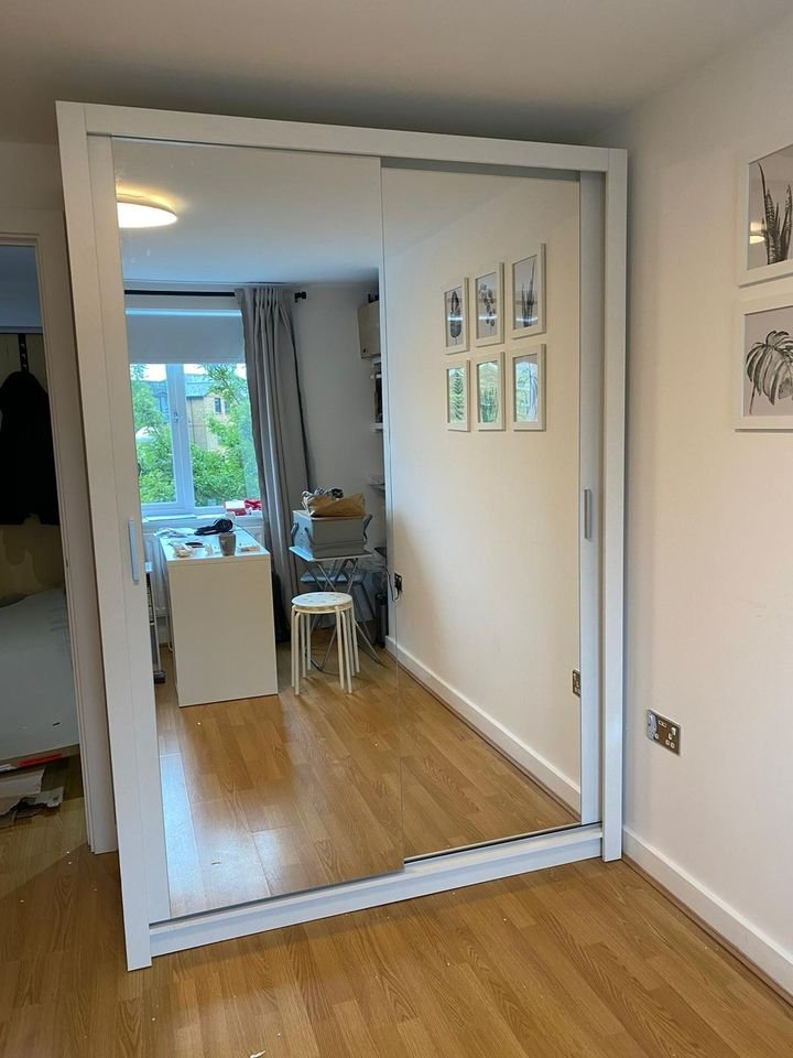 2&3 door wardrobe, sliding mirror doors wardrobes with drawers, shelfs, rails free delivery, COD
