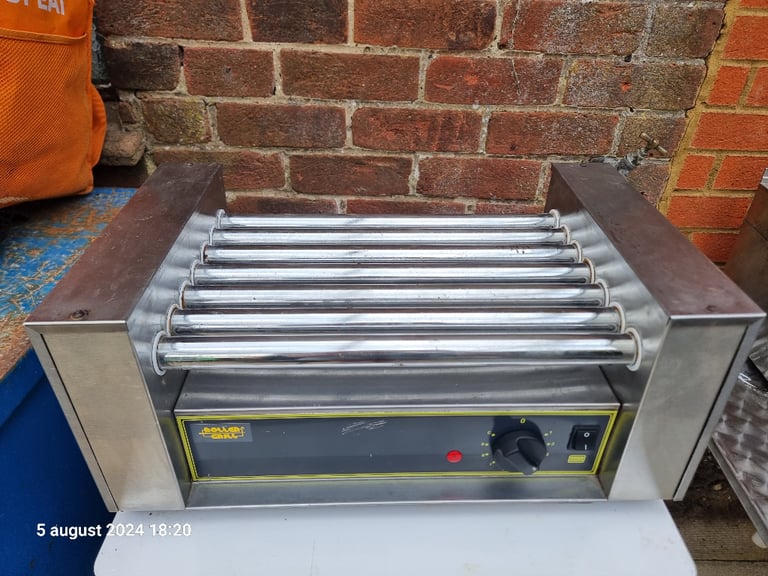 Catering RollerGrill RG70 Hot Dog Roller 7 Roller 