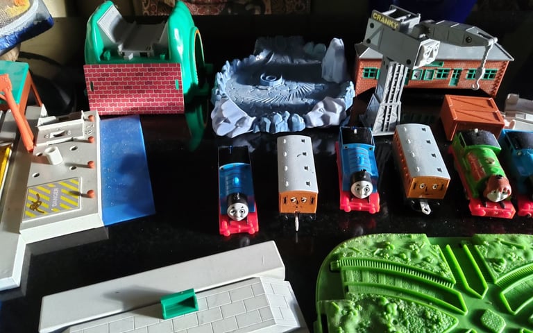 Thomas the Tank train set