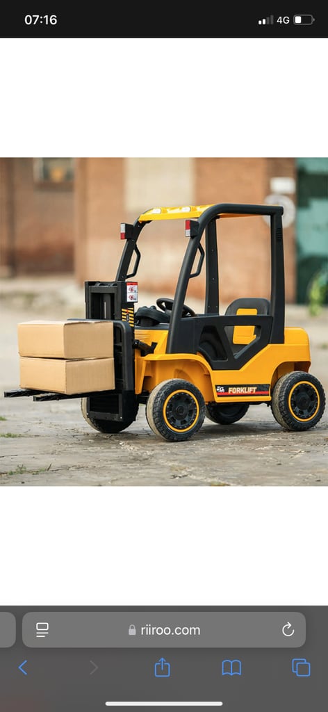 Kids 12v Forklift Truck